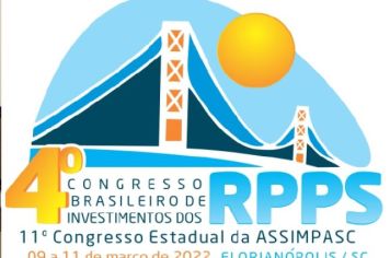 Foto - 4º Congresso Brasileiro de investimentos dos RPPS, e 11º congresso estadual de ASSIMPASC